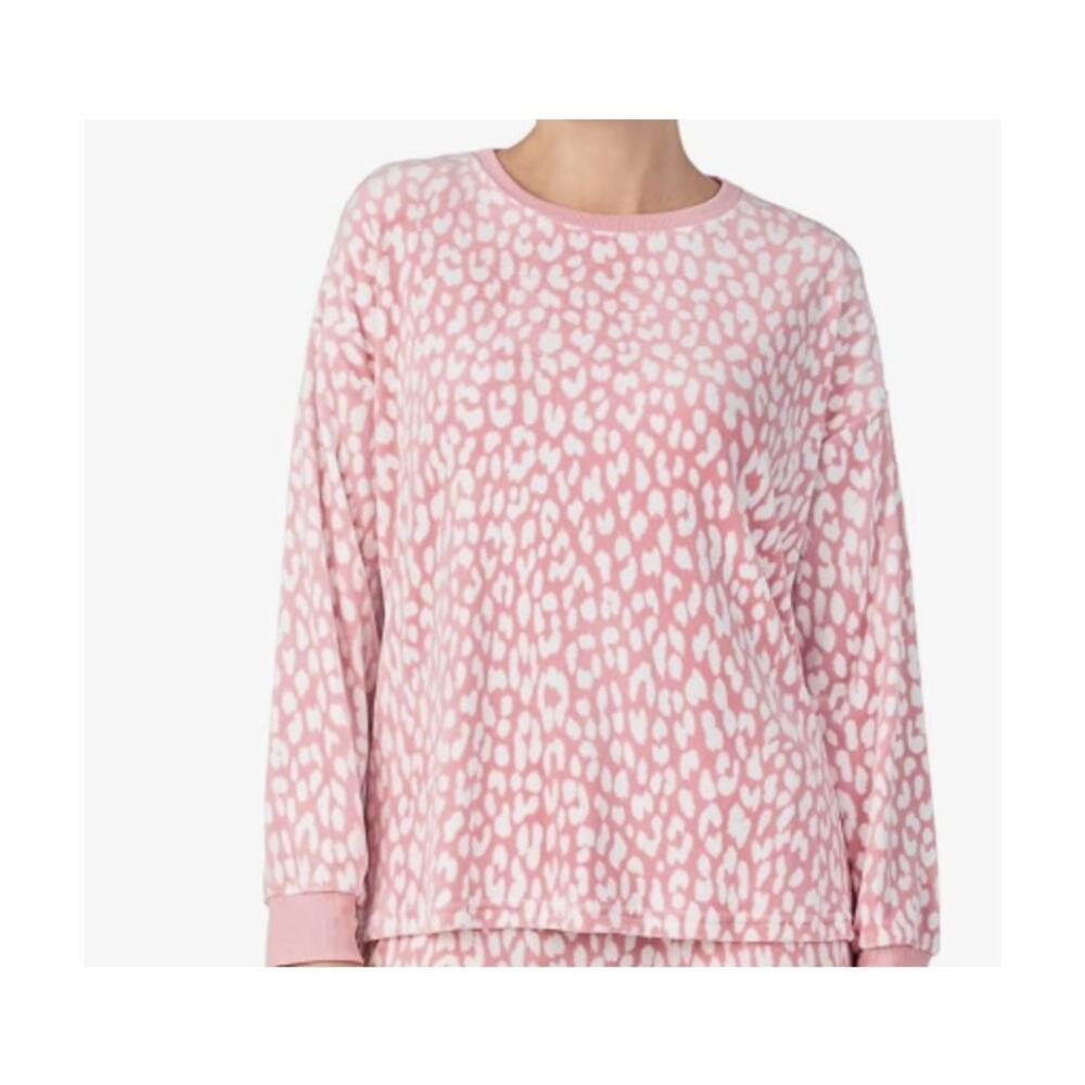 Kate Spade Leopard Print Crewneck Top